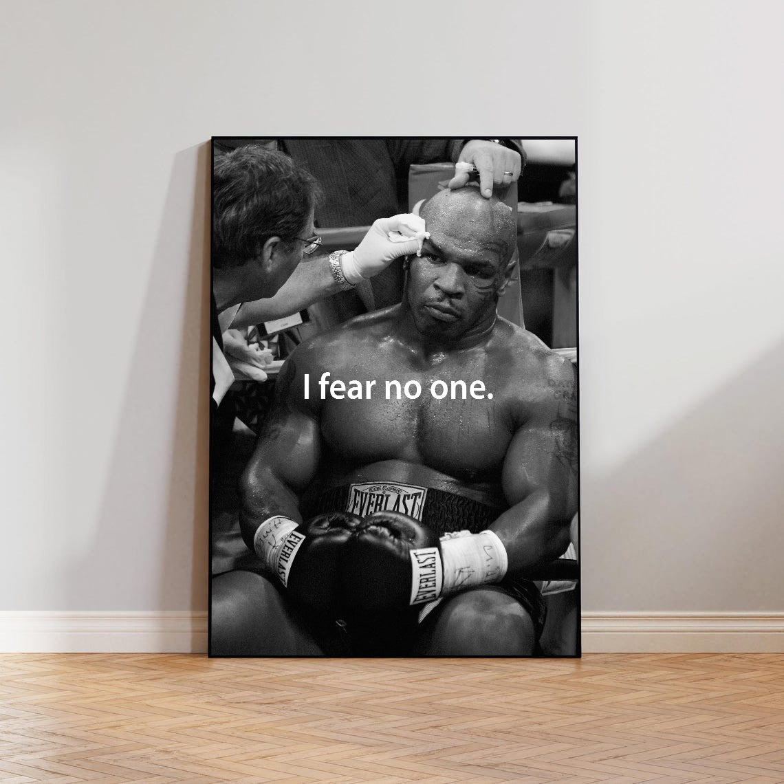 Black Mike Tyson Poster Hypebeast Wall Art Boxing Poster