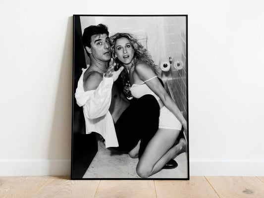 Carrie and Mr Big Poster Photo Print Photography Home Decor Wall Art