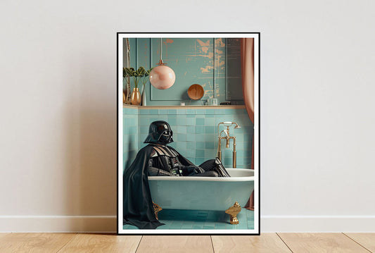 Darth Vader Bathroom Poster