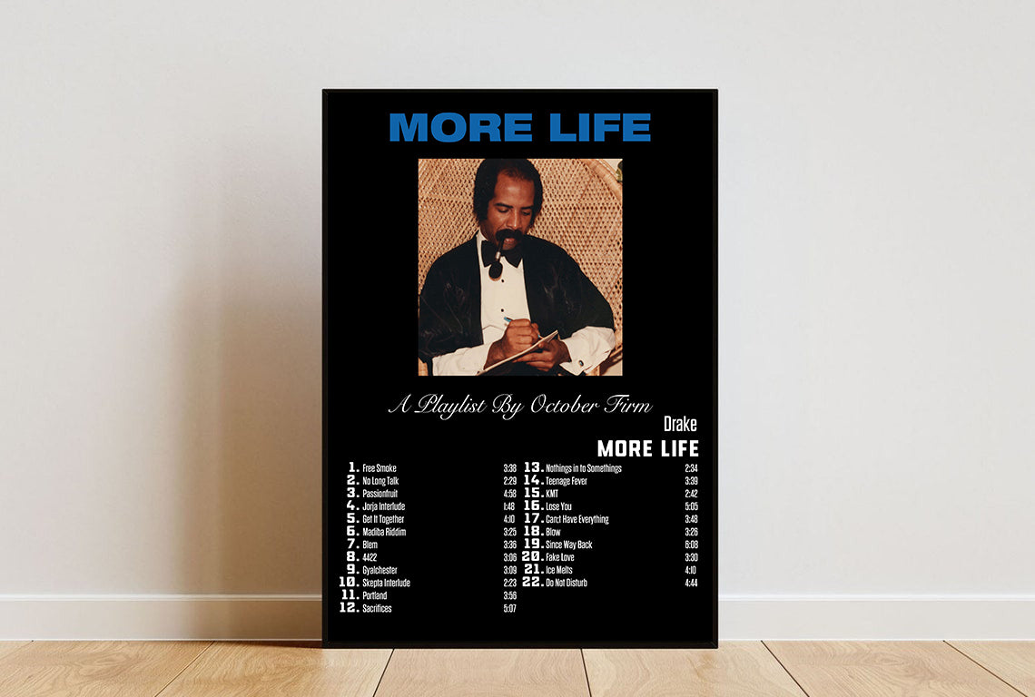 Drake More Life Album Poster Album Poster, Drake Poster