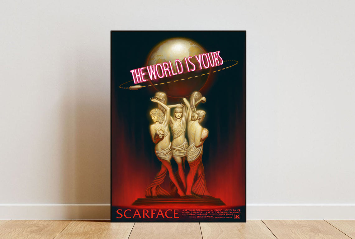 Scarface The World Is Yours Poster